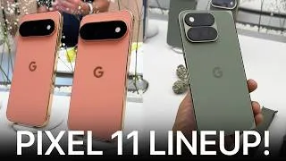 Thumbnail: Google Pixel 11 Pro/11 Pro XL, 11  Pro Fold, Pixel Watch 5 & Pixel Tag - First Impressions!