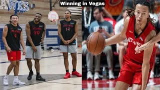 Thumbnail: Hawks Stay Unbeaten In Vegas After Win Over Nets