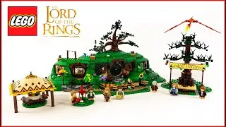 Thumbnail: LEGO Icons 10354 The Lord of the Rings: The Shire Lego Speed Build - Brick Builder