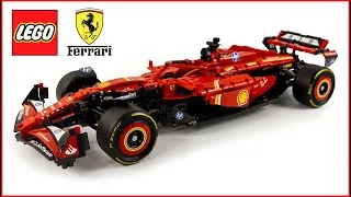 Thumbnail: LEGO TECHNIC 42207 Ferrari SF-24 F1 Car - Speed Build - Brick Builder