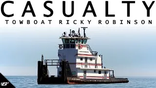 Thumbnail: INSTANTLY UNDERWATER: The Sinking of Towboat Ricky Robinson