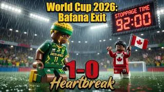 Thumbnail: South Africa Knocked Out by Canada 1-0 | 2026 FIFA World Cup Heartbreak LEGO News Rap