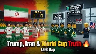 Thumbnail: "I.D.I.O.T Part 4: Trump, Iran World Cup Visa Wars & Africa’s Wake Up Call 😔 | (LEGO Rap Story)