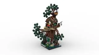 Thumbnail: Lego Treehouse Bricklink Studio Speed Build