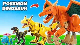 Thumbnail: LEGO Dinosaurs: I Turned EVERY Famous Pokemon into GIANT LEGO Dinosaurs! | Bricks UP