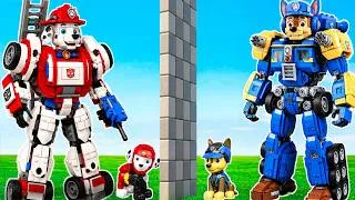 Thumbnail: LEGO Transformers: Turning Paw Patrol into Transformers Level 1 to 100! | Bricks UP