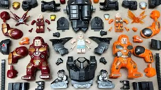 Thumbnail: Lego The Amazing Spiderman-Man 2 | Rhino Mech Robot Vs Ironman | Minifigures Lego Unofficial 
