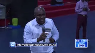 Thumbnail: EXHORTATION ON FEET WASHING BY PST OLUMIDE FRIDAY 10TH JULY, 2026