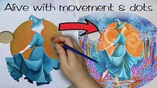 Thumbnail: I Broke Color Rules Painting This Forest Witch || Oil timelapse