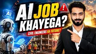 Thumbnail: Will AI Replace Civil Engineers? | Future of Civil Engineering Jobs in 2026
