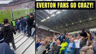 Thumbnail: Everton Fans CRAZY REACTION to Maitland-Niles Late Equalizer vs Man United