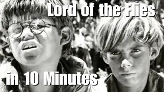 Thumbnail: Lord of the Flies in 10 Minutes -  William Golding