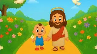 Thumbnail: Teach your baby about Jesus| Papa Jesus loves me - Bright Baby