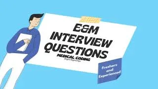 Thumbnail: Evaluation and Management (EM) OP  Interview Questions Part 2 | Medical Coding  #medicalcoding