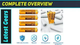 Thumbnail: 4 Pack AAA Rechargeable Batteries Power Up Your Panasonic Phone