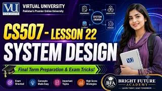 Thumbnail: CS507 Short Lecture 22 | System Analysis & Design | Final Term Prep