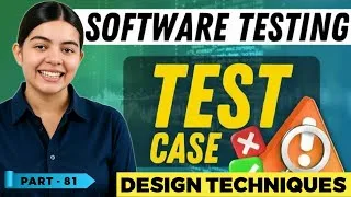 Thumbnail: Complete Software Testing Tutorial 🖥️ | Learn Test Case Design Techniques Like a Pro
