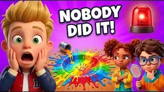 Thumbnail: The Mystery Mess Nobody Made | Nobody Did It! | Kids Mystery Cartoon | Bright Guard Kids