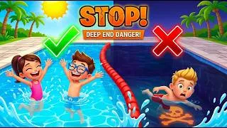 Thumbnail: The Deep End Mistake: A Pool Safety Story for Kids