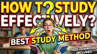 Thumbnail: 👉 How to Study Effectively | 5 Powerful Study Tips for Exams