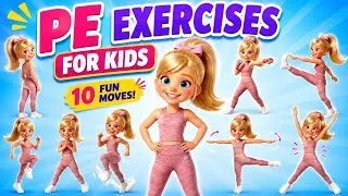 Thumbnail: PE Exercises for kids | Physical Workout for Kids | workout for health 