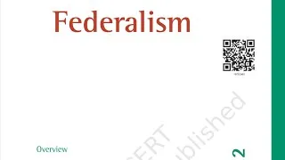 Thumbnail: Federalism | Part 2 | Class 10th Social Science |