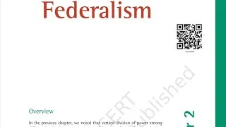 Thumbnail: Federalism | Part 1 | Class 10 Social Science | Chapter explanation