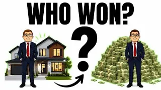 Thumbnail: Renting vs Buying a Home: The Truth Nobody Tells You (Millionaire Simulation)