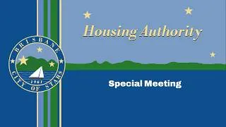 Thumbnail: Brisbane Housing Authority Special Meeting, May 21, 2026