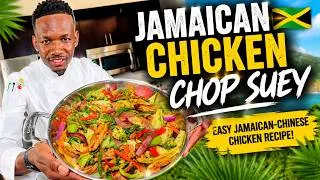 Thumbnail: Jamaican Chicken Chop Suey 🇯🇲🔥 | Easy Jamaican Chinese Chicken Recipe
