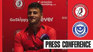 Thumbnail: Sam Tickle Press Conference | Bristol City vs Portsmouth