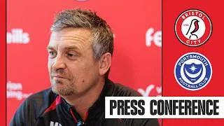 Thumbnail: Michael Skubala press conference | Bristol City vs Portsmouth