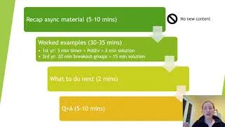 Thumbnail: Dr Becky Selwyn -  teaching Mechanical Engineering with zoom and teams at the University of Bristol.
