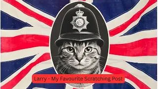 Thumbnail: Larry, The Downing Street Cat - My favourite scratching post