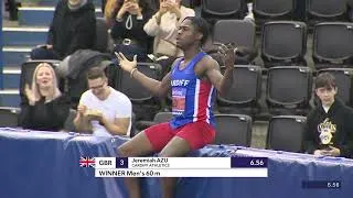 Thumbnail: HUGE NATIONAL RECORD: 2026 Novuna UK Indoor Athletics Championships Day 1 Highlights