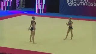 Thumbnail: King Edmund Acro Gym - Dynamic - Womens Pair - Senior - Acrobatic British Champs 2026