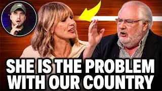Thumbnail: SHE LOSES IT When He Declares: "I’m ENGLISH, Not a Global Citizen!"
