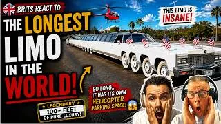 Thumbnail: The LONGEST Limo in the World?!  This Thing Is Absolutely INSANE! | Brits React