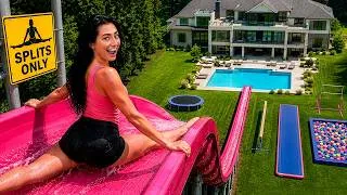 Thumbnail: I Built the Ultimate Backyard Gymnastics Gym!