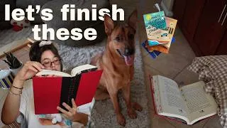 Thumbnail: let's hang out and finally finish these books 📚