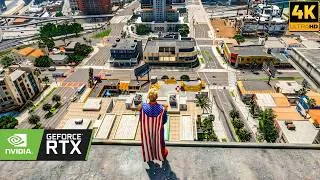 Thumbnail: Playing as HOMELANDER in GTA 5 Ultra Realism Mod (4K 60FPS)