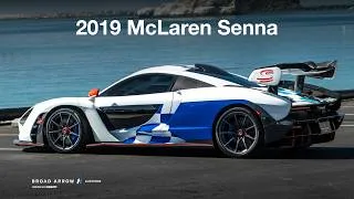 Thumbnail: 2019 McLaren Senna | 1 of 3 McLaren F1 FINA Livery | The Quail Auction | Broad Arrow Auctions
