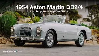Thumbnail: 1954 Aston Martin DB2/4 Mk I Drophead Coupe by Graber | Broad Arrow Auctions