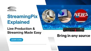 Thumbnail: StreamingPix by Broadcast Pix | All-in-One Live Production & Streaming Made Simple