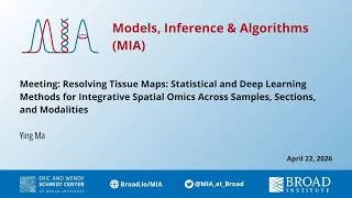 Thumbnail: MIA: Ying Ma, Resolving Tissue Maps: Methods for Integrative Spatial Omics