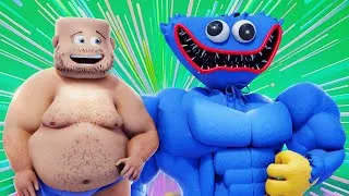 Thumbnail: Giggle Girth & Muscle Mirth: The Roblox Rumble