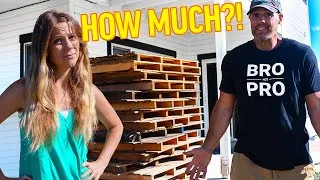 Thumbnail: Turning 20 OLD PALLETS Into a TV Feature Wall