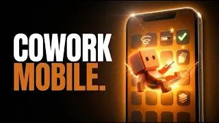Thumbnail: Anthropic Just Dropped Claude Cowork Mobile (Full Breakdown)