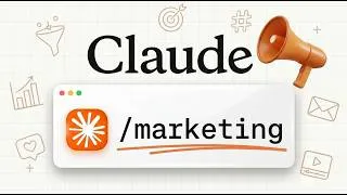 Thumbnail: Master Claude for Marketing in 72 Minutes (FULL COURSE)