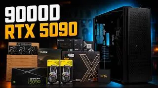 Thumbnail: 「BRO」Building a $22,000 Monster PC! 26 Fans in Corsair 9000D & RTX 5090 Lightning Z#pcbuild